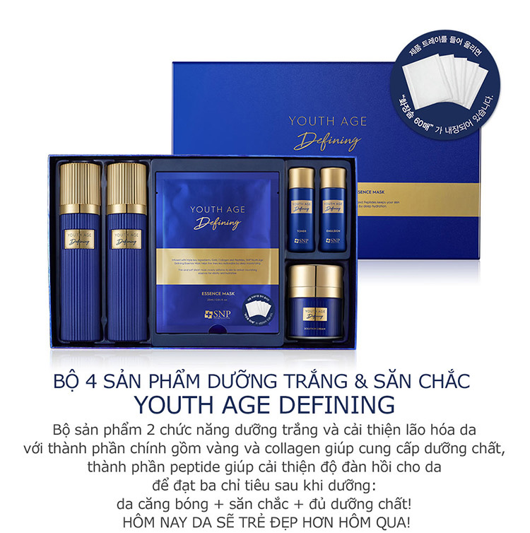 Bộ Dưỡng Tìm Lại Thanh Xuân SNP Youth Age Defining Set