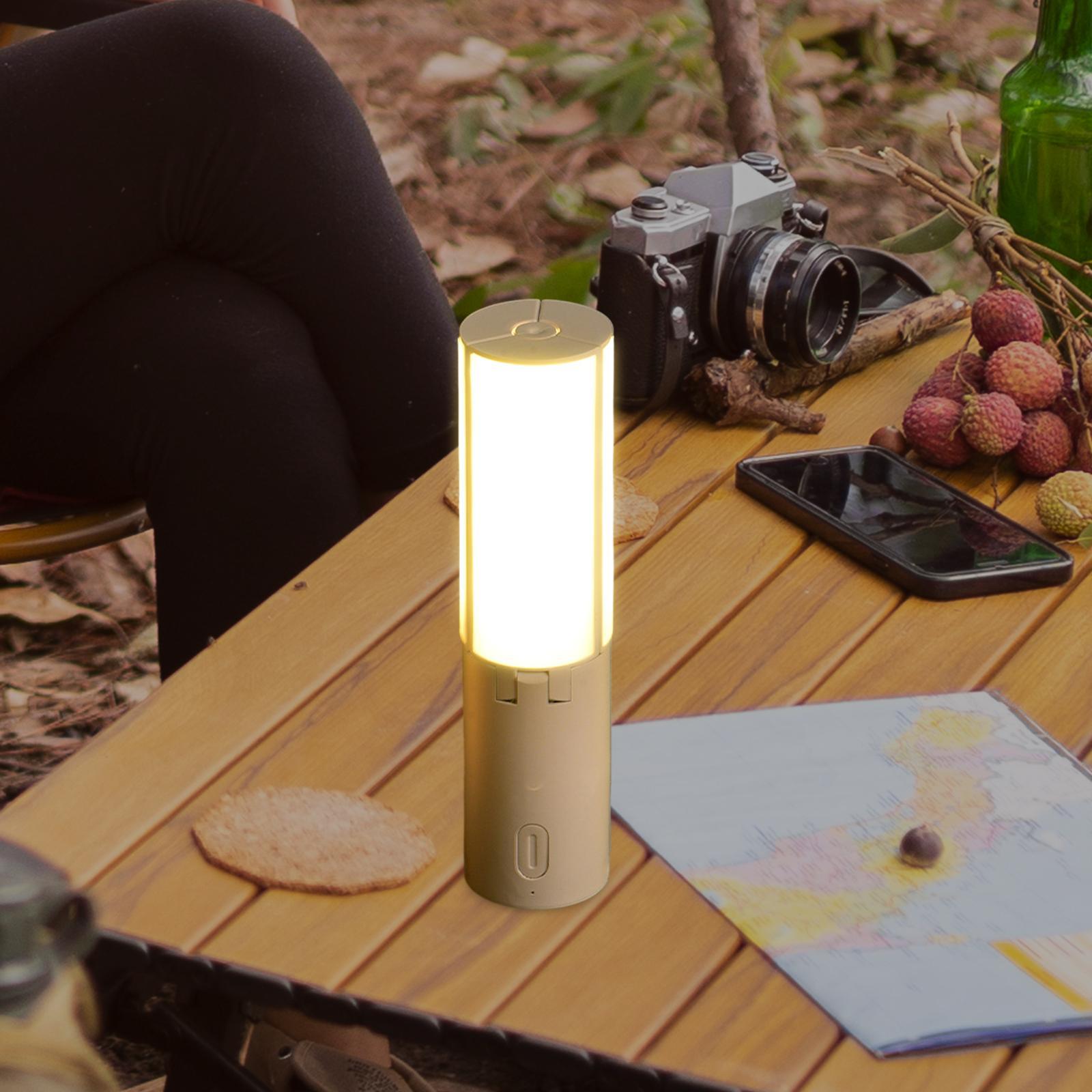 LED Camping Lantern Camping Light USB Rechargeable Lightweight Tent Lamp Outdoor Light for Garden Survival Backpacking Hiking