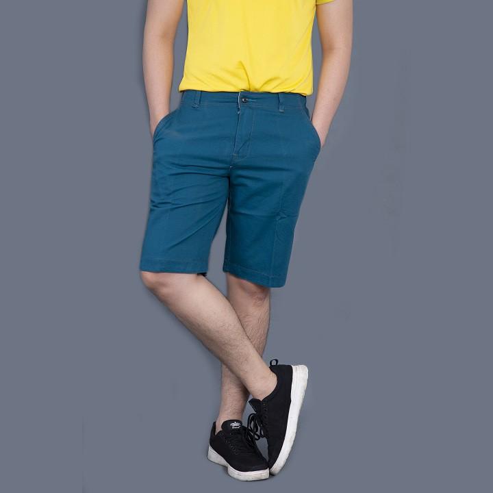 Quần kaki ngắn siêu hot quần short nam mẫu mới hot ba màu xanh rêu vàng bò và xanh