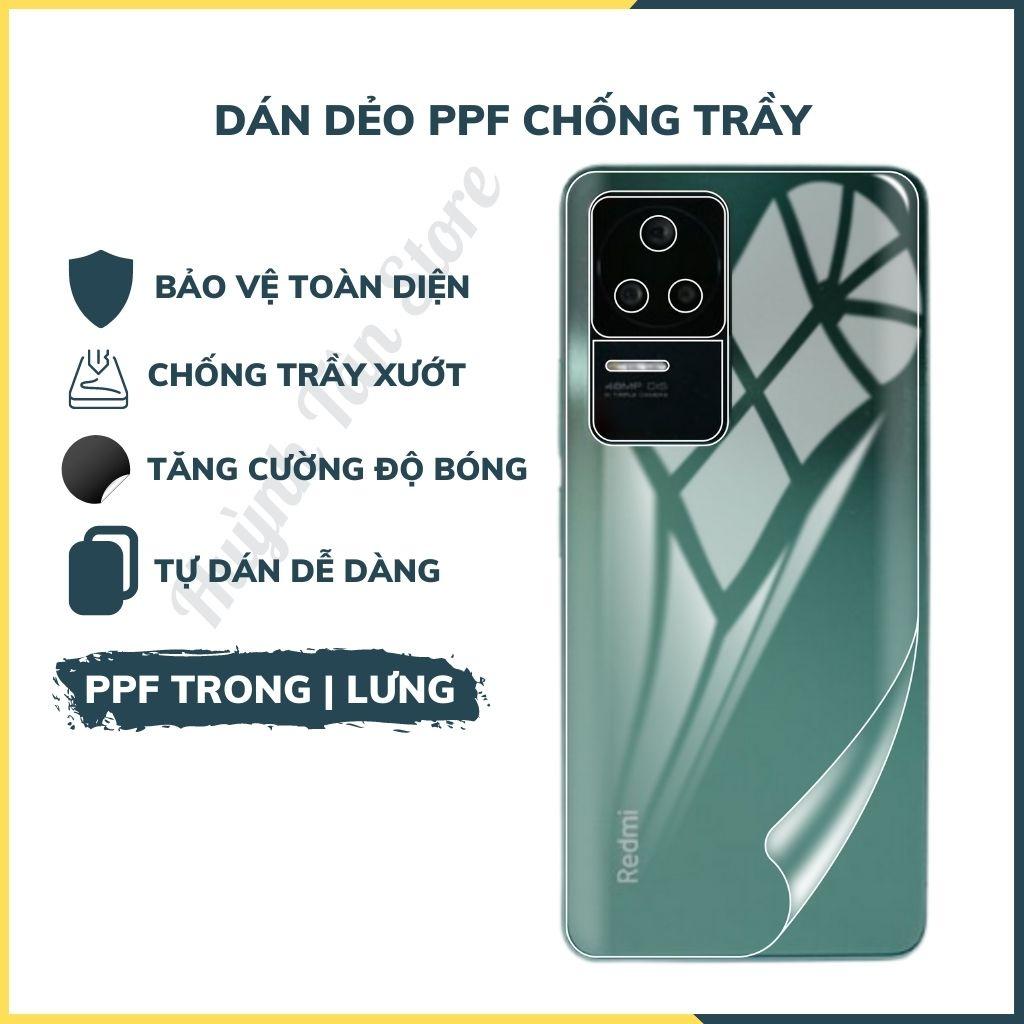 Miếng dán ppf k40s, poco f4 trong suốt hoặc nhám chống vân tay bảo vệ camera mua 1 tặng 1 phụ kiện huỳnh tân store