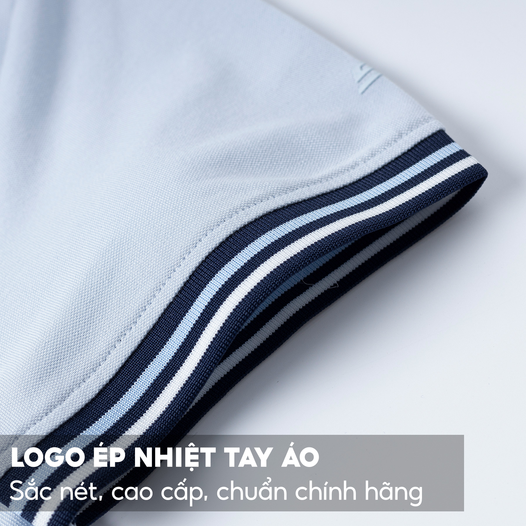 Áo Polo Nam 5S, Chất Liệu Viscose, Hiệu Ứng Melang Sang Trọng, Lịch Lãm, Thiết Kế  Phối Viền Tay Áo Nổi Bật (APC23029)