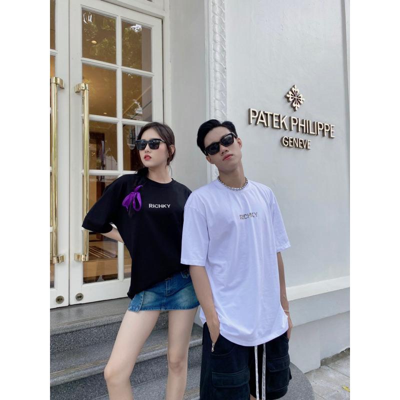 Áo Thun Unisex Richky Premium Tee Italian Luxury Trắng - RKP01