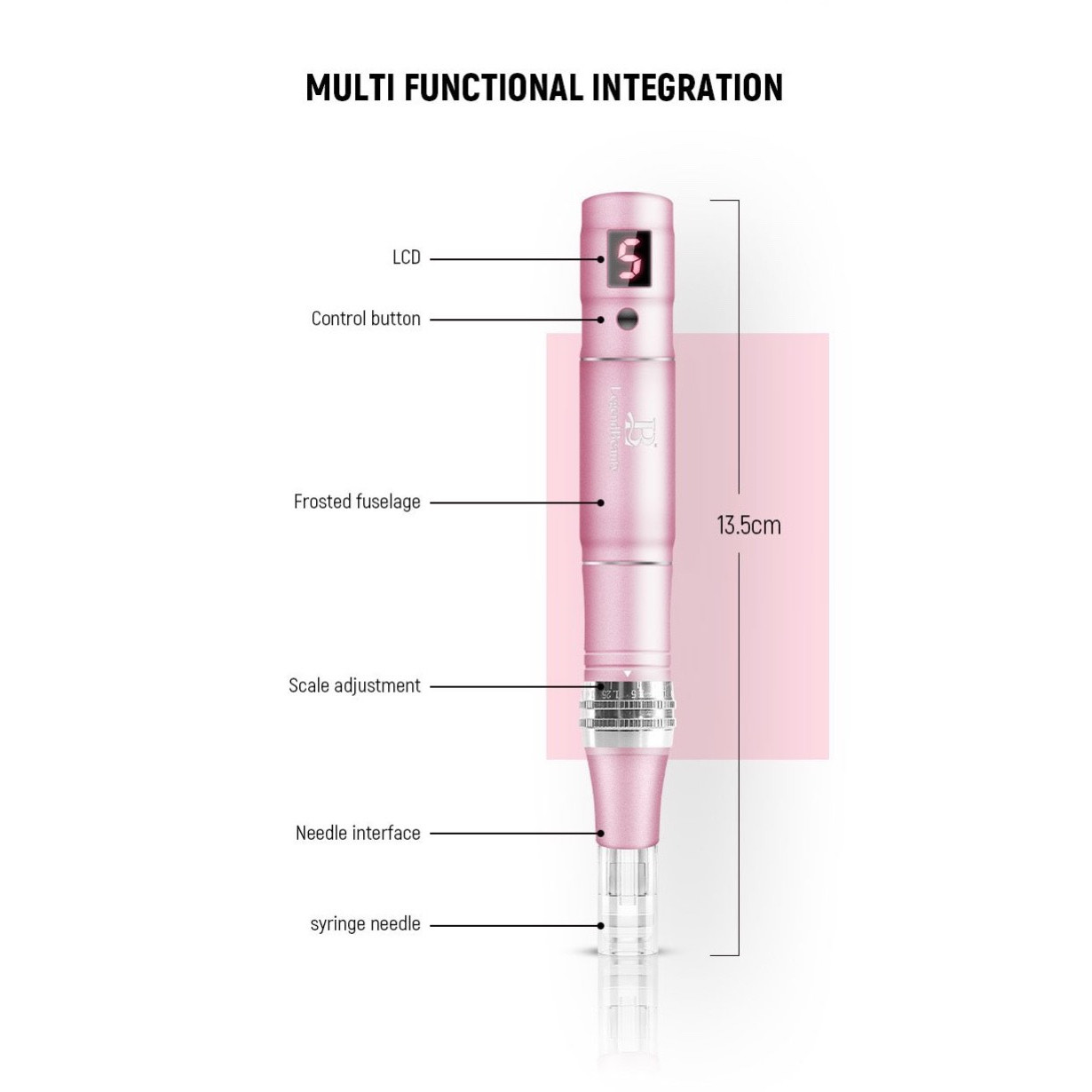 Máy Vi Kim, Lăn Kim L3 Màn Hình Led Hiển Thị Tốc Độ Và 10 Kim Tự Chọn