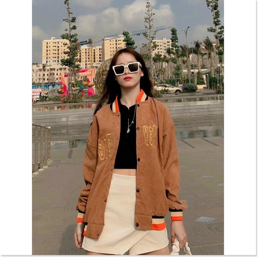 ÁO KHOÁC NỮ BOMBER UNISEX NHIỀU MÀU SẮC XINH XẮN KHÁNH AN FASHION