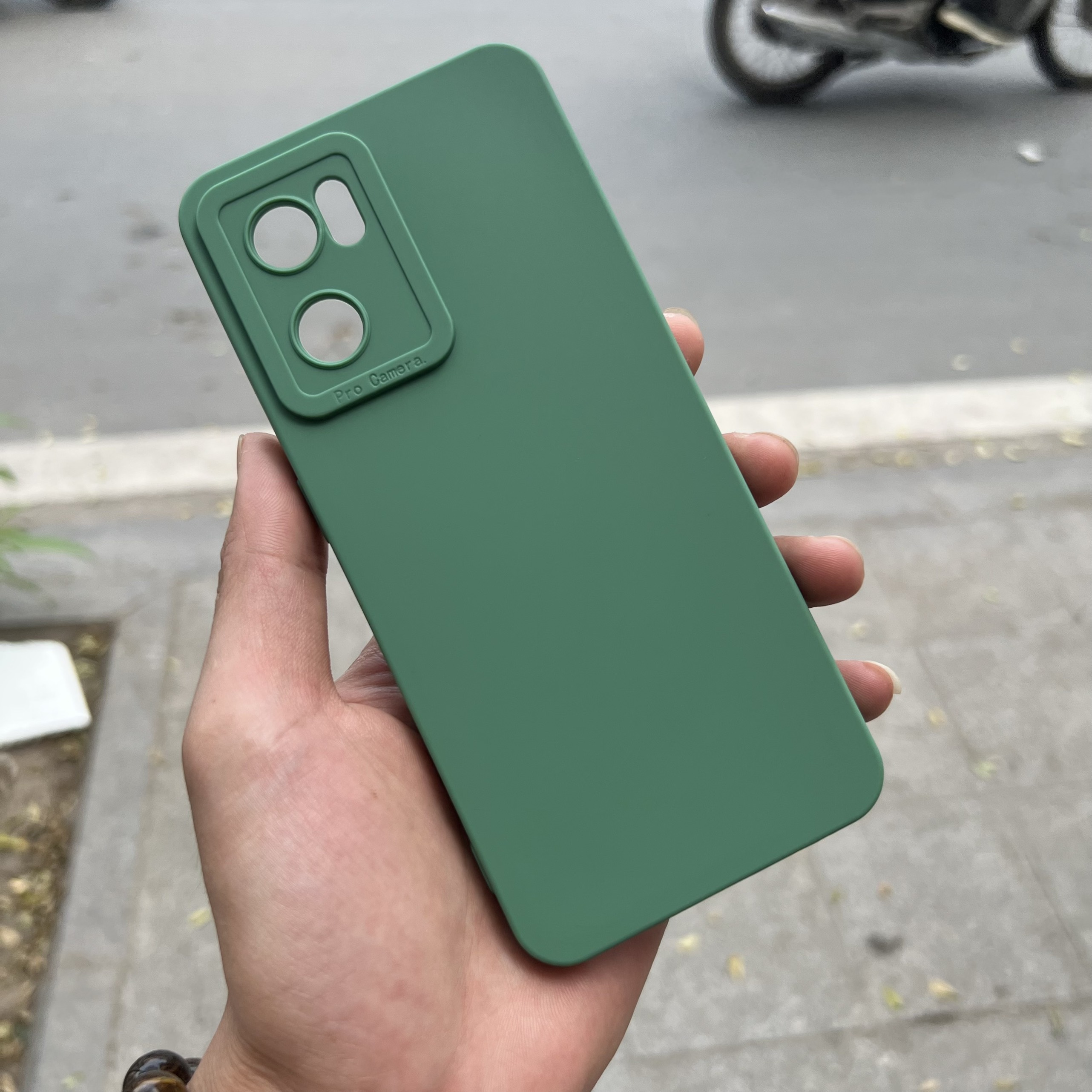Ốp Lưng Dẻo Màu Bảo Vệ Camera Cho OPPO Reno7 Z 5G, Reno7 5G Cao Cấp Không Bám Vân Tay