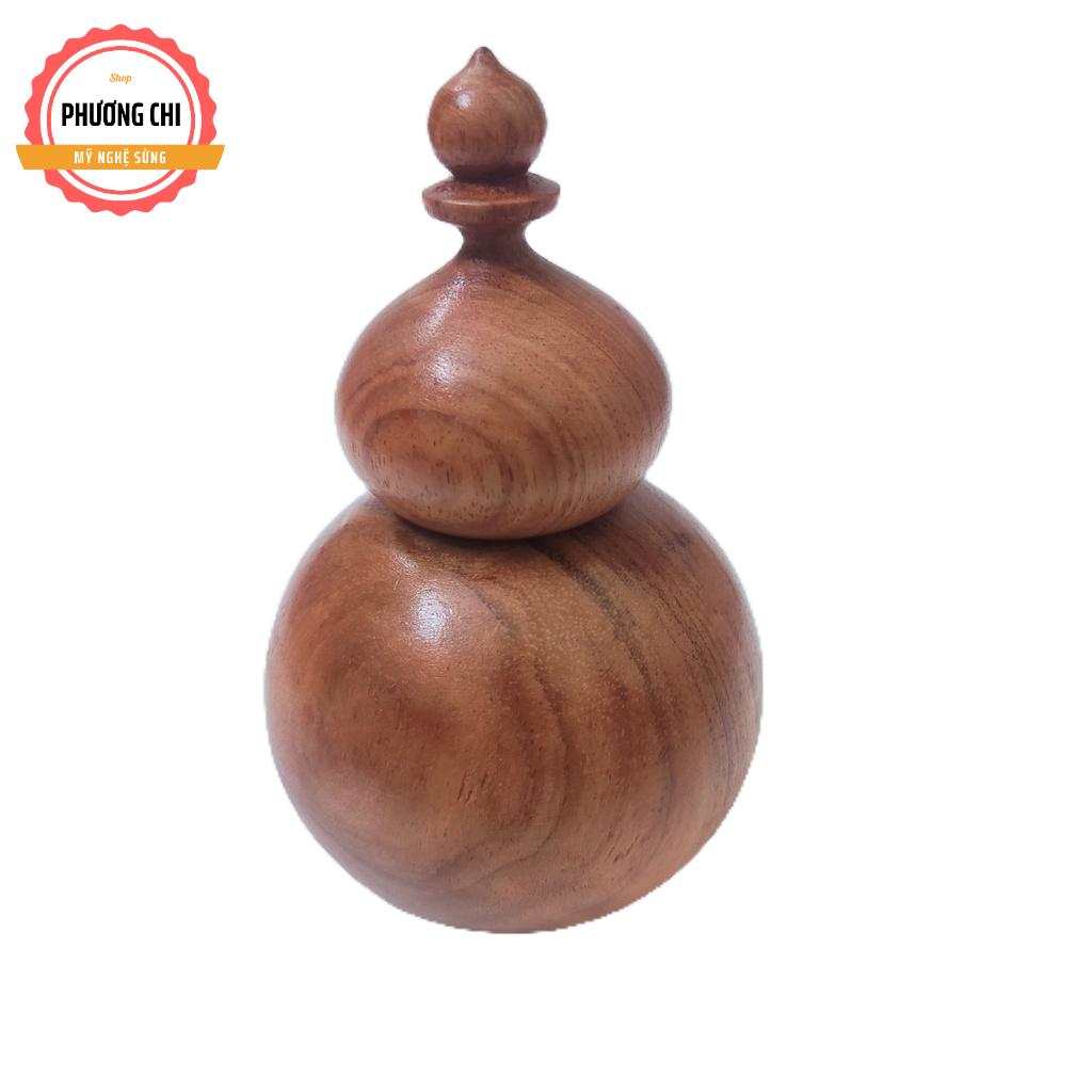 Ống để tăm hồ lô bằng gỗ hương chất lượng tốt | Mỹ Nghệ Phương Chi