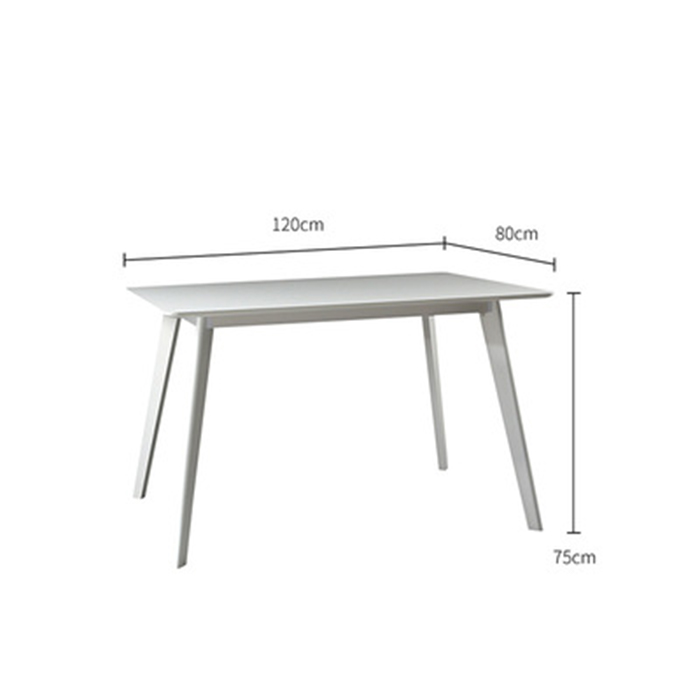 Bàn Ăn Dài 1m2 tiện lợi Bằng Gỗ Sồi cao cấp  Chân Vát Trắng - Bàn Phòng ăn Eames  Sang Trọng Tiện Lợi bền đẹp BGN016