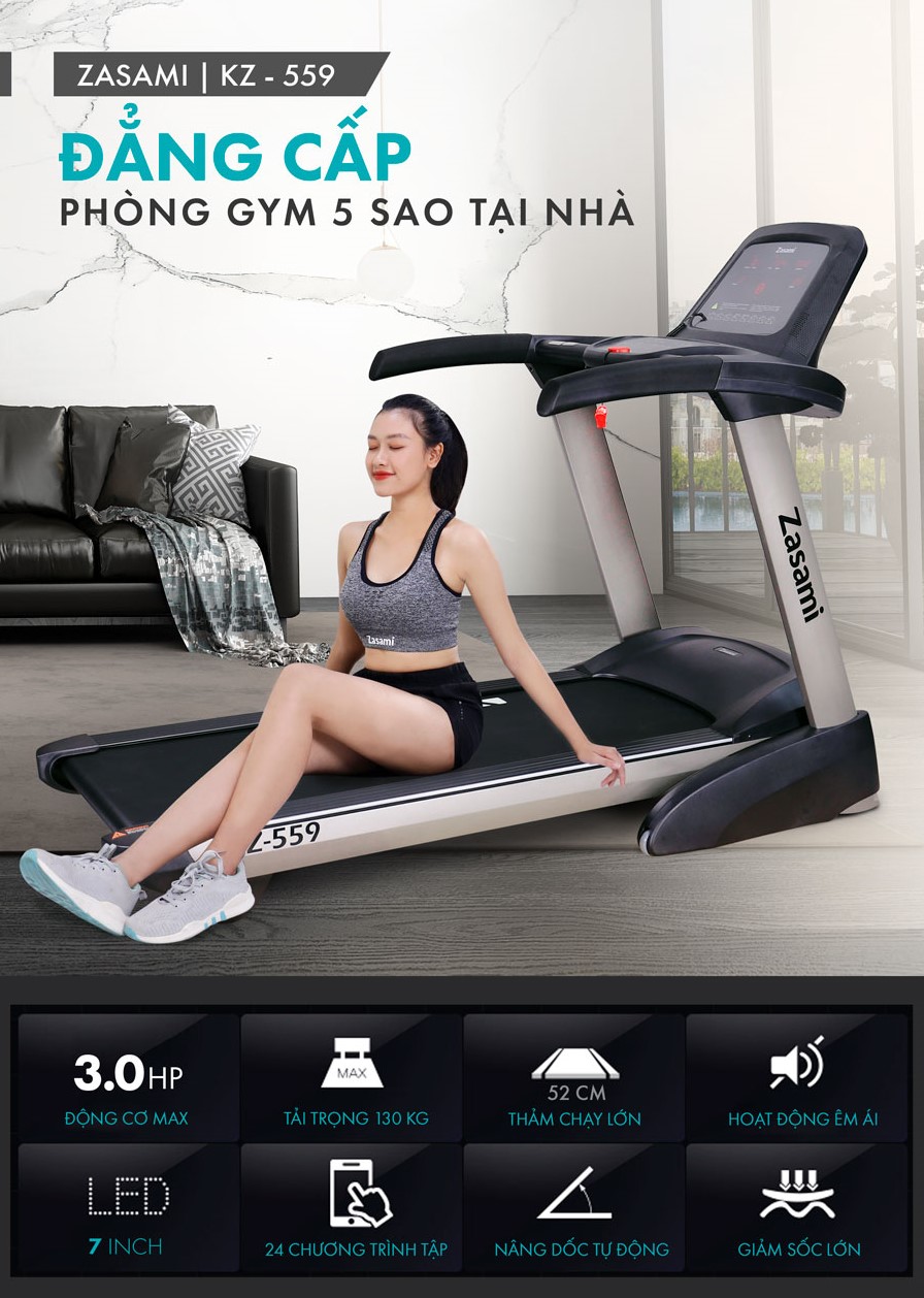 MÁY CHẠY BỘ ZASAMI KZ559