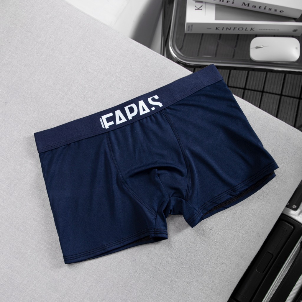 Quần Lót Nam Boxer Thun Lạnh Combo 4 Cái, Quần Sịp Nam Đùi Thun Lạnh Cao Cấp Co Giãn 4 Chiều Cực Thoáng Khí Kháng Khuẩn F01