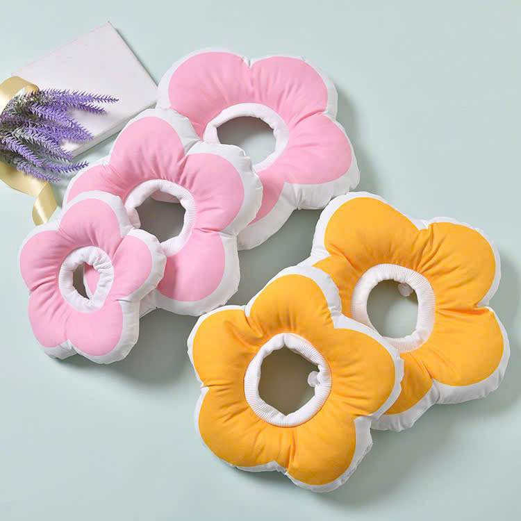 VÒNG CỔ THÚ CƯNG VÒNG CỔ LOA CHỐNG LIẾM CHO THỎ CHÓ MÈO BÔNG HOA DỄ THƯƠNG TỪ 0.5-5.5KG MÃ 10 CHO CHÓ MÈO THỎ
