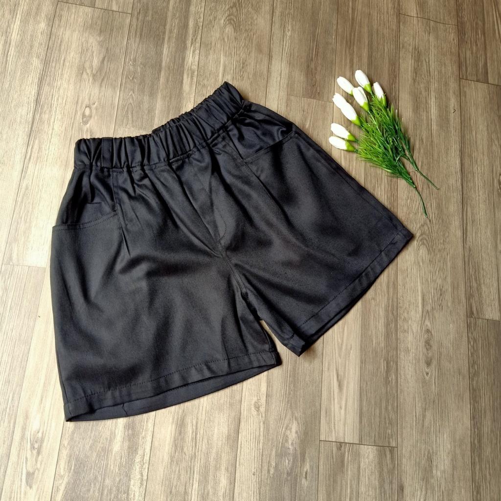 Quần short nữ cạp cao, chất liệu kaki bền mát, thiết kế trẻ trung, năng động, quần đùi nữ NeSa Shop, QKH.52