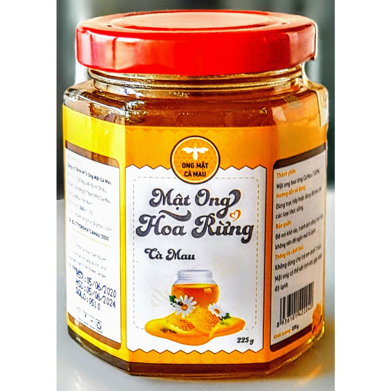 Mật Ong Hoa Rừng Cà Mau 225g