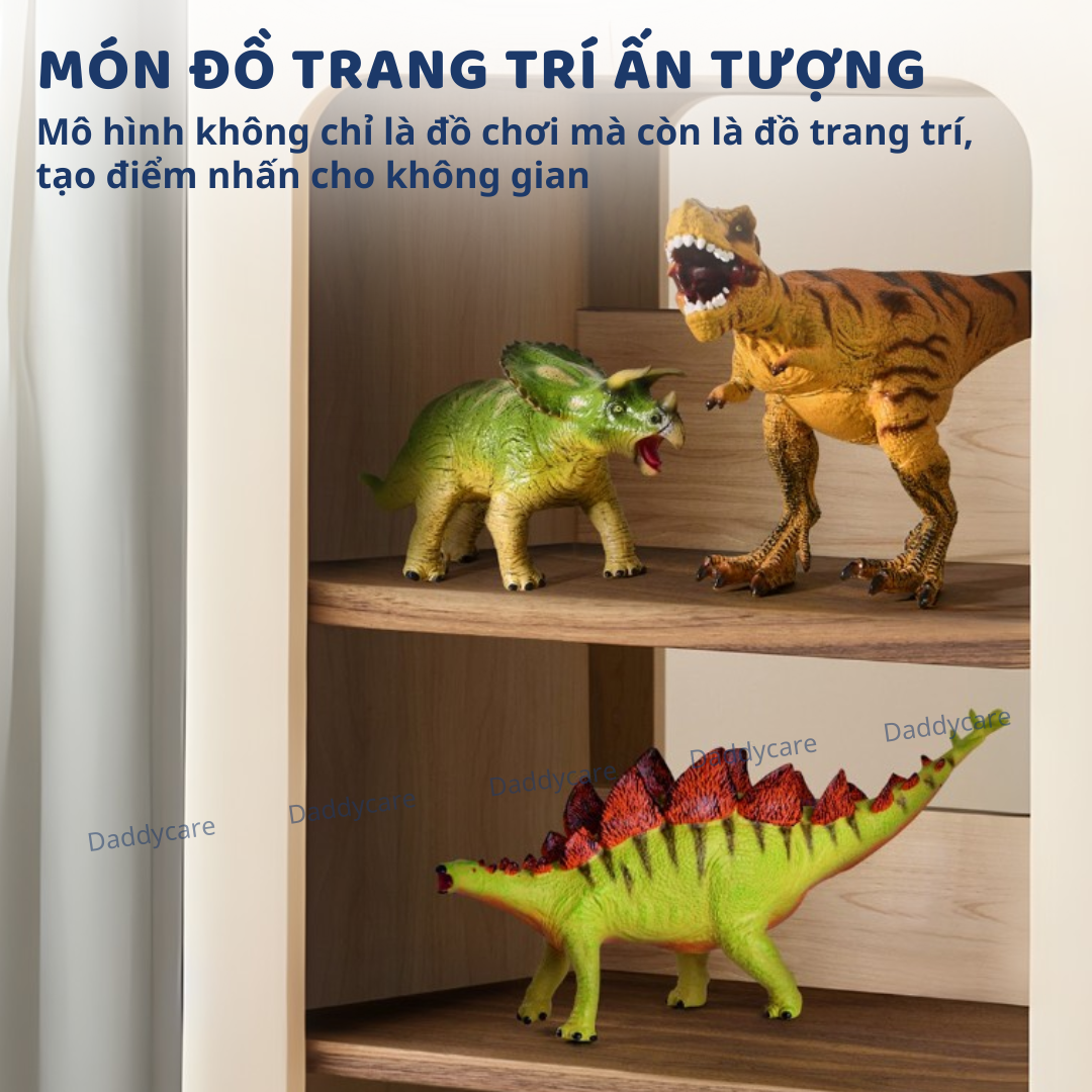 Mô hình khủng long mini cao su mềm Mideer Queen sized Simulated Dinosaur, jurassic world T-rex spinosaurus