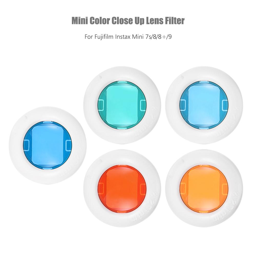 Máy ảnh tức thì Mini Color Close Up Lens Filter Set cho Fujifilm Instax Mini 7s/8/8 + / 9, 6pcs - 6pcs