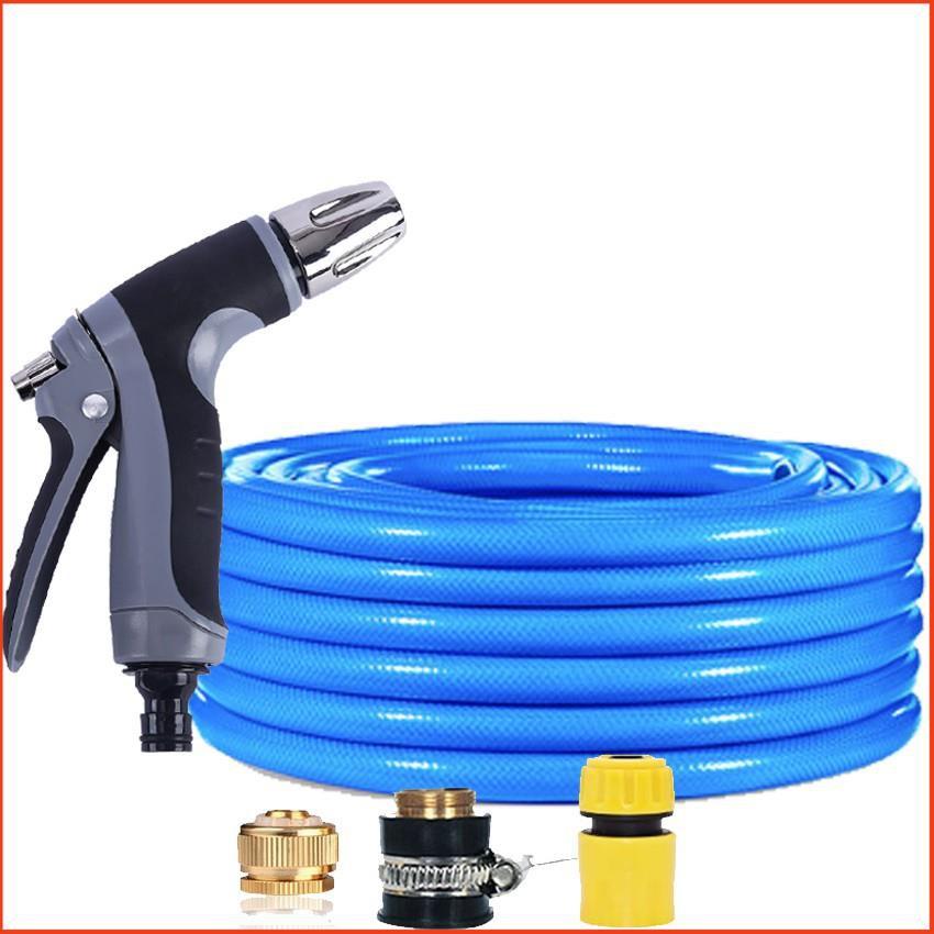 Bộ dây và vòi xịt rửa xe tưới cây tăng áp 3-5m 206817