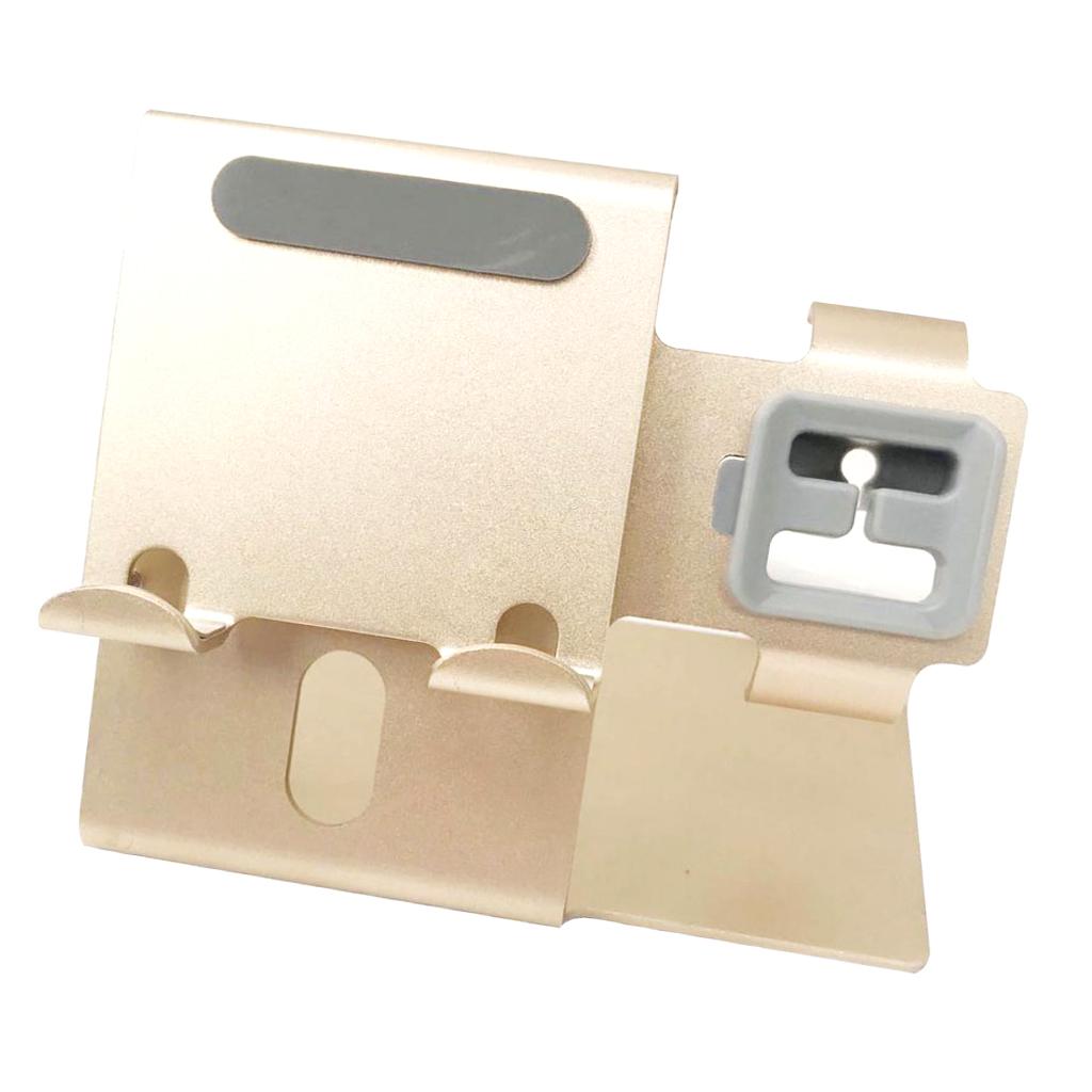 2 in 1 Cell Phone and Watch Charger Station , Aluminum Smart Watch Mobile Charging Accessories Dock for Fitbit Ionic iphone 5 6 7 8 X Samsung Galaxy S8 S9