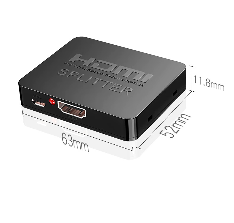 SOAIY Bộ Chia HDMI 1 Ra 2 Chất Lượng 4K Video Switch HDMI Switcher Splitter 1X2 - Hàng Nhập Khẩu