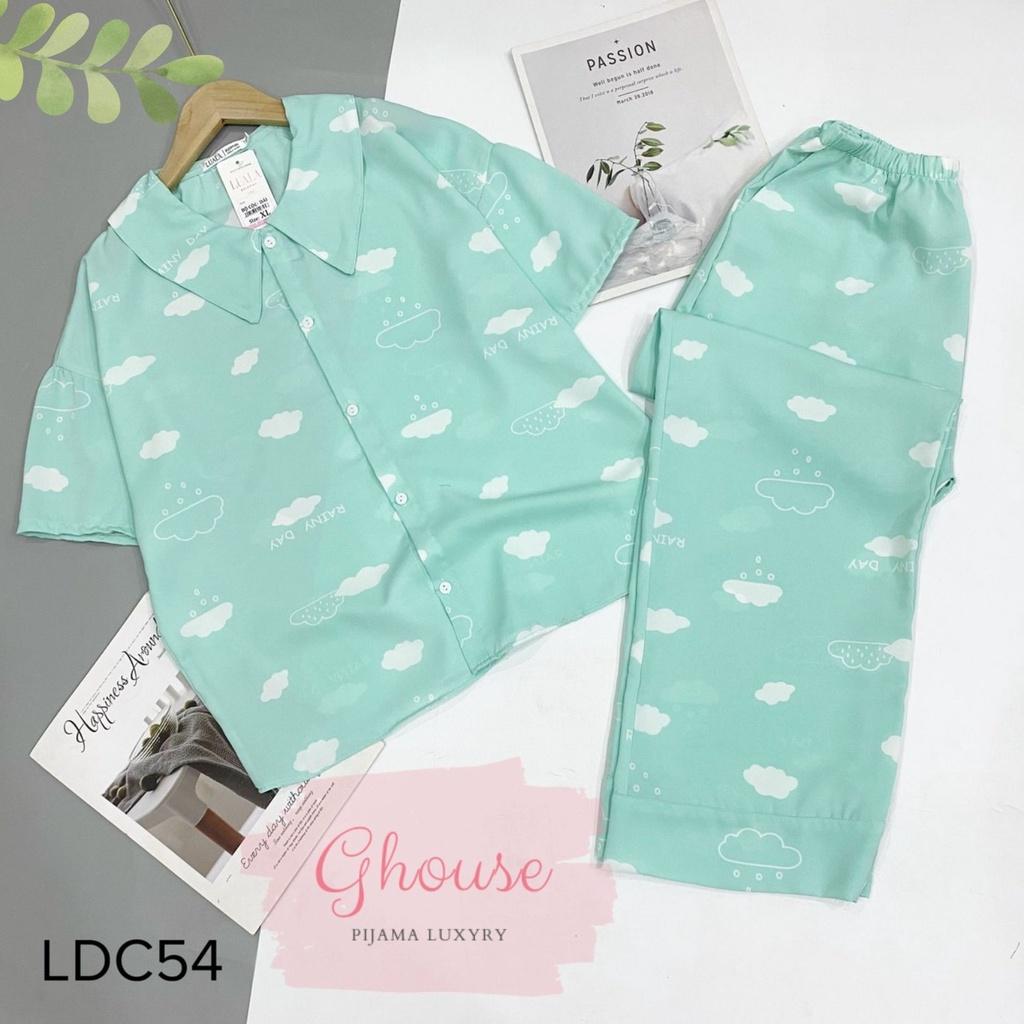 Đồ Ngủ Pijama Lụa Tay Lỡ Cánh Dơi Siêu Xinh, Cộc Dài Mềm Mịn, Độc Lạ Khó Tìm, Sanh Chảnh Hàn Quốc