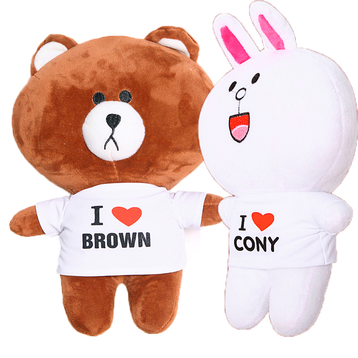 Gấu bông brown thỏ cony xinh xắn