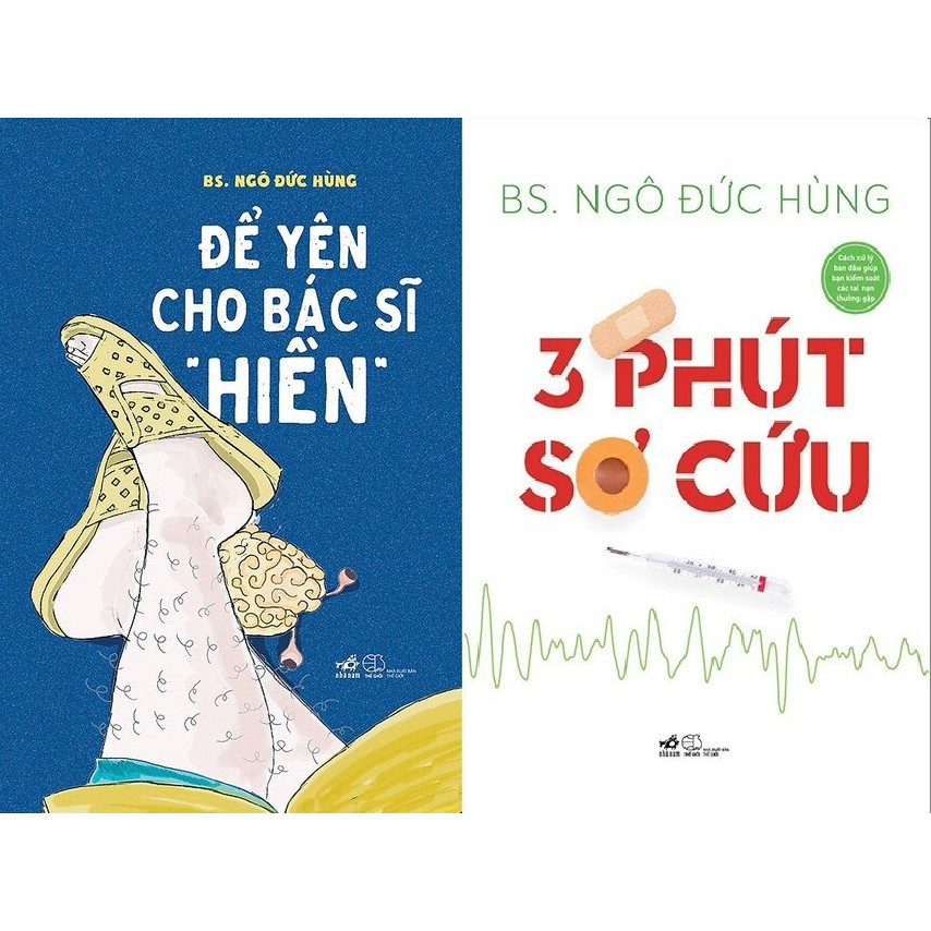 Combo Sách - 3 Phút Sơ Cứu + Để Yên Cho Bác Sĩ "Hiền"