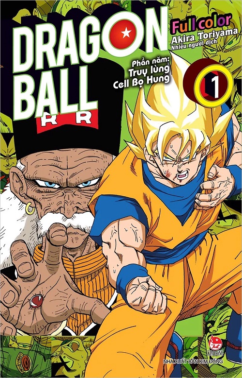Sách - Dragon Ball Full Color - Phần năm: Truy lùng Cell Bọ Hung - Tập 1