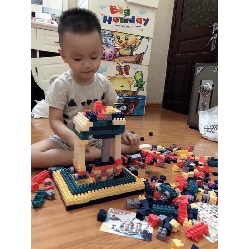 Bộ lego 520 chi tiết dành cho bé