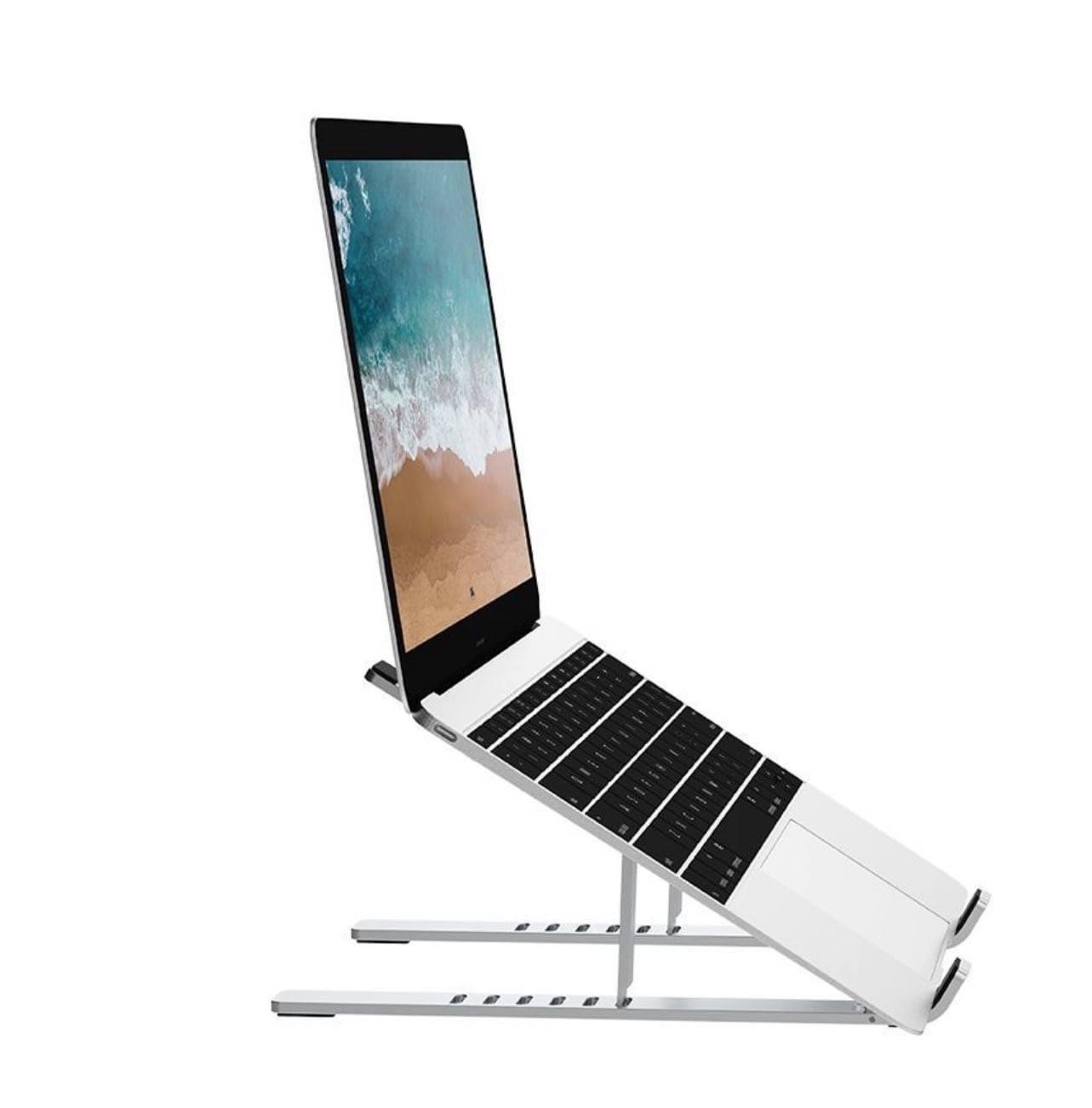 Kệ Wiwu Laptop Stand Dành Cho Laptop S400 Điều Chỉnh Độ Cao Với 10 Nấc Làm Giá Đỡ Laptop, Máy Tính Bảng, Đọc Sách - Hàng Chính Hãng