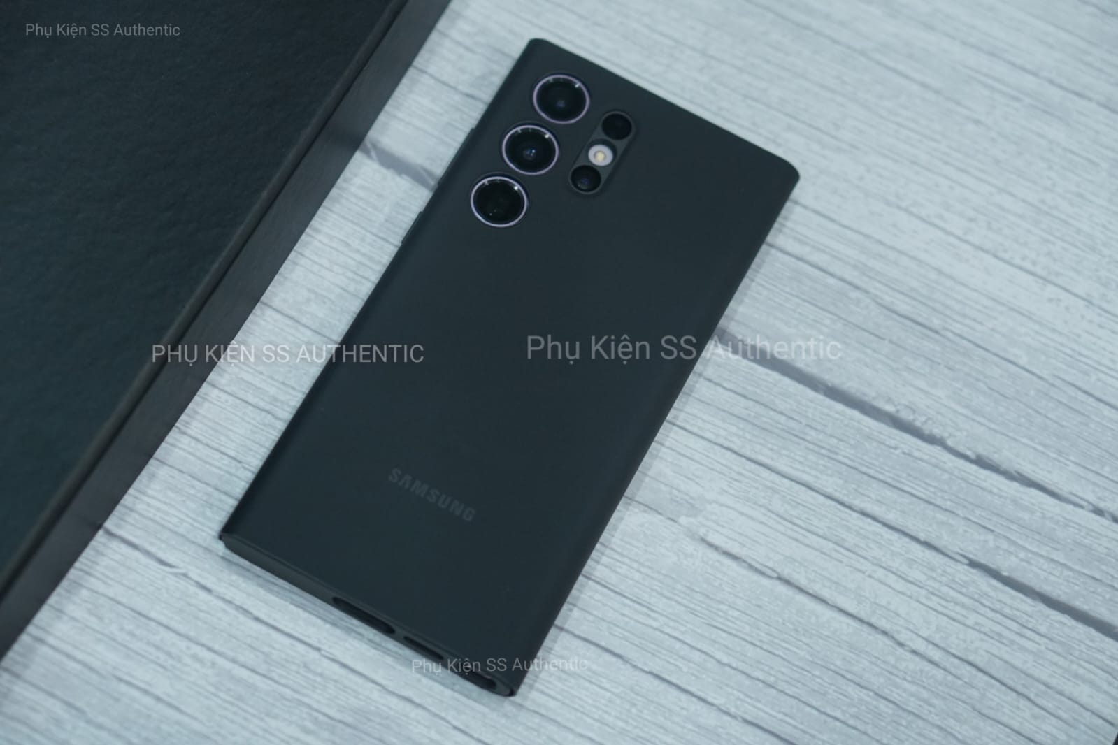 Bao da Samssung Smartview S23 Ultra - màu Đen - Hàng chính hãng