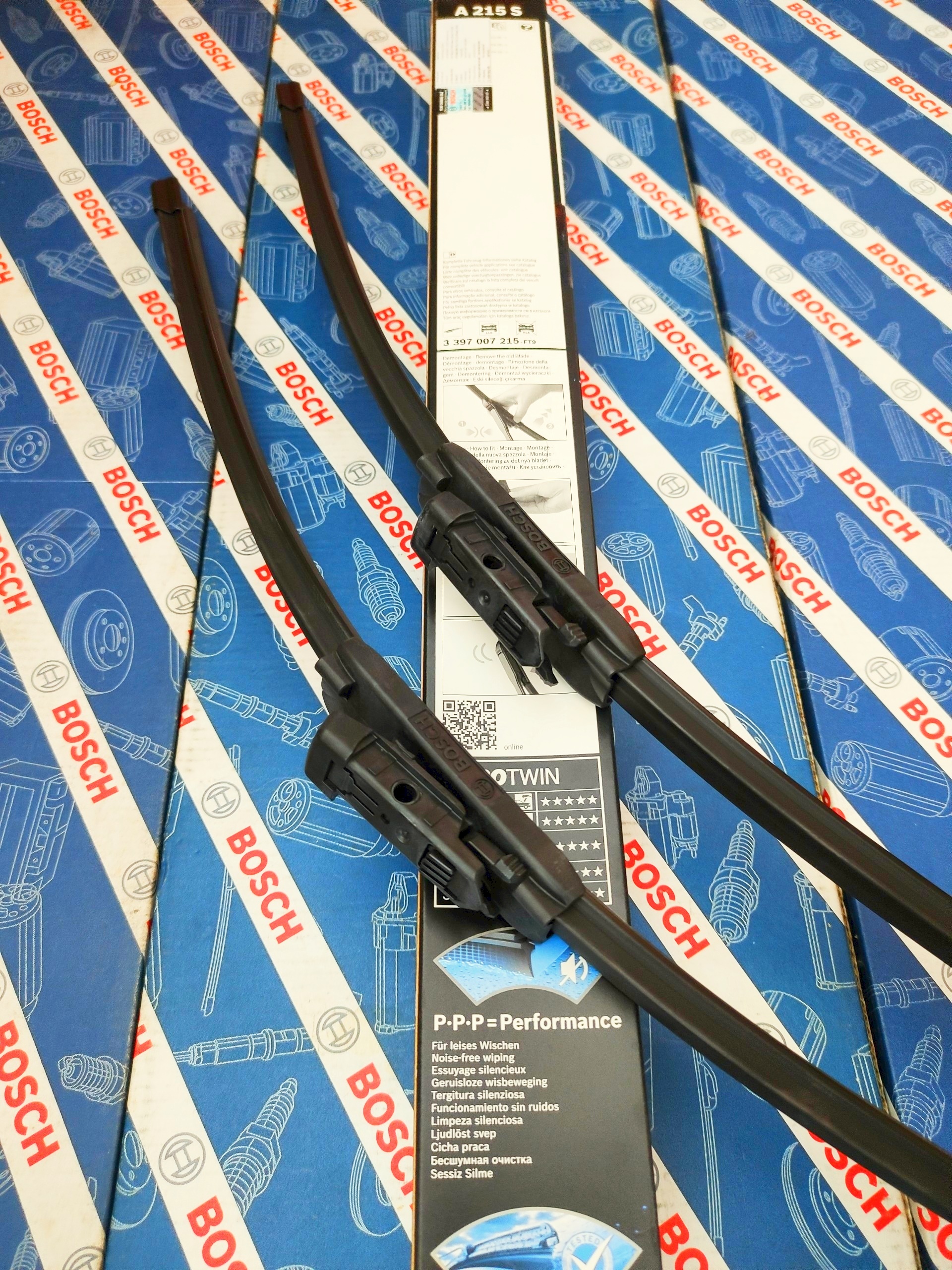 BỘ GẠT MƯA BOSCH AEROTWIN SET MERCEDES C200 C250 C300 24X24