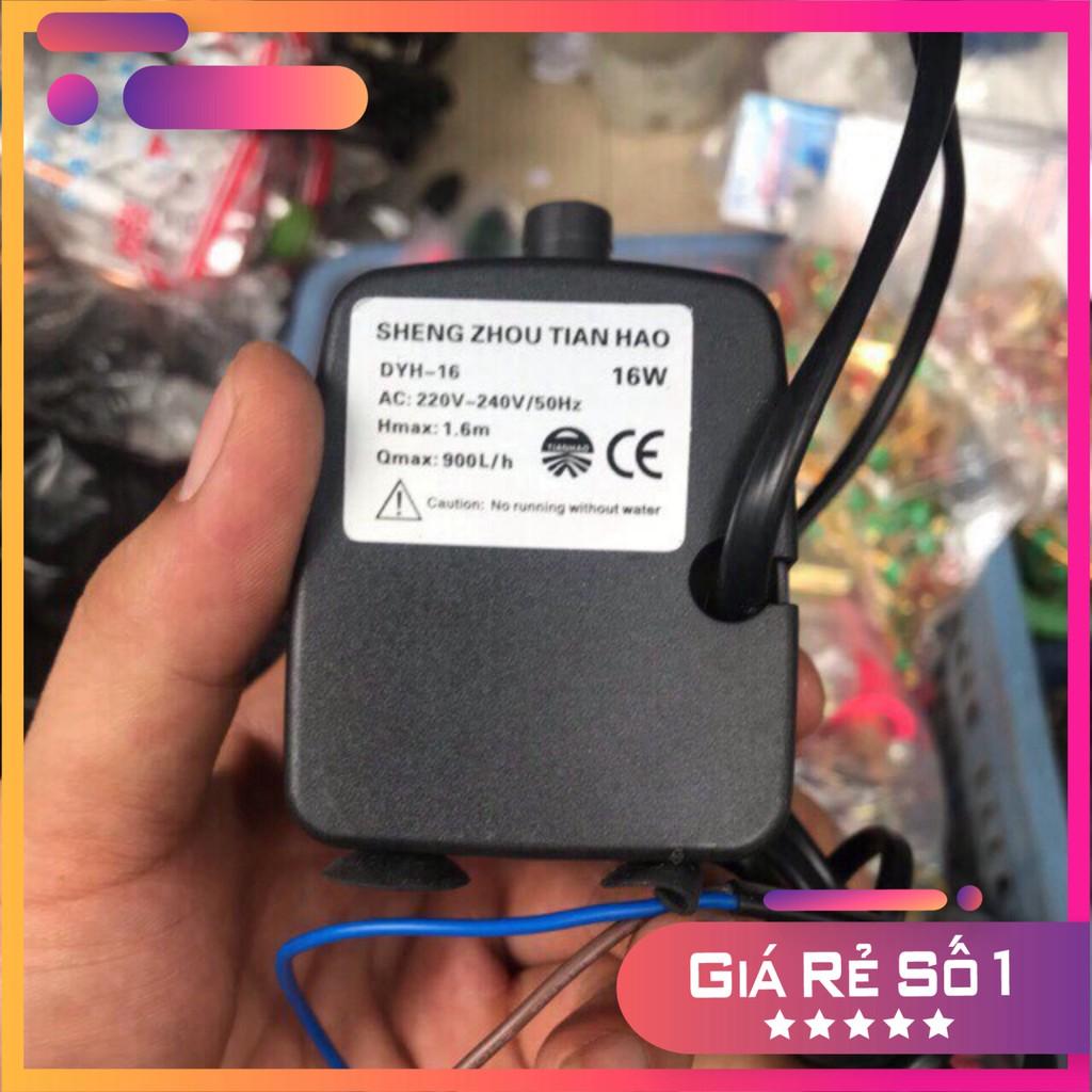 Bơm 16w/220V -Bơm quạt điều hoà, quạt hơi nước,bể cá loại để chìm