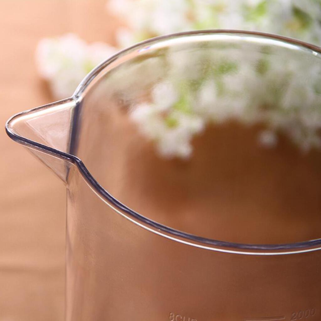 Acrylic Pitcher With Lid For Water, Tea, Lemonade, Milk Storage