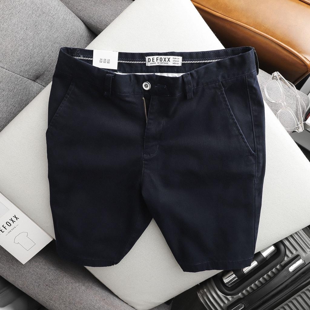 Quần short kaki nam DF basic form suông vải mềm đẹp thoải mái - LASTORE MENSWEAR