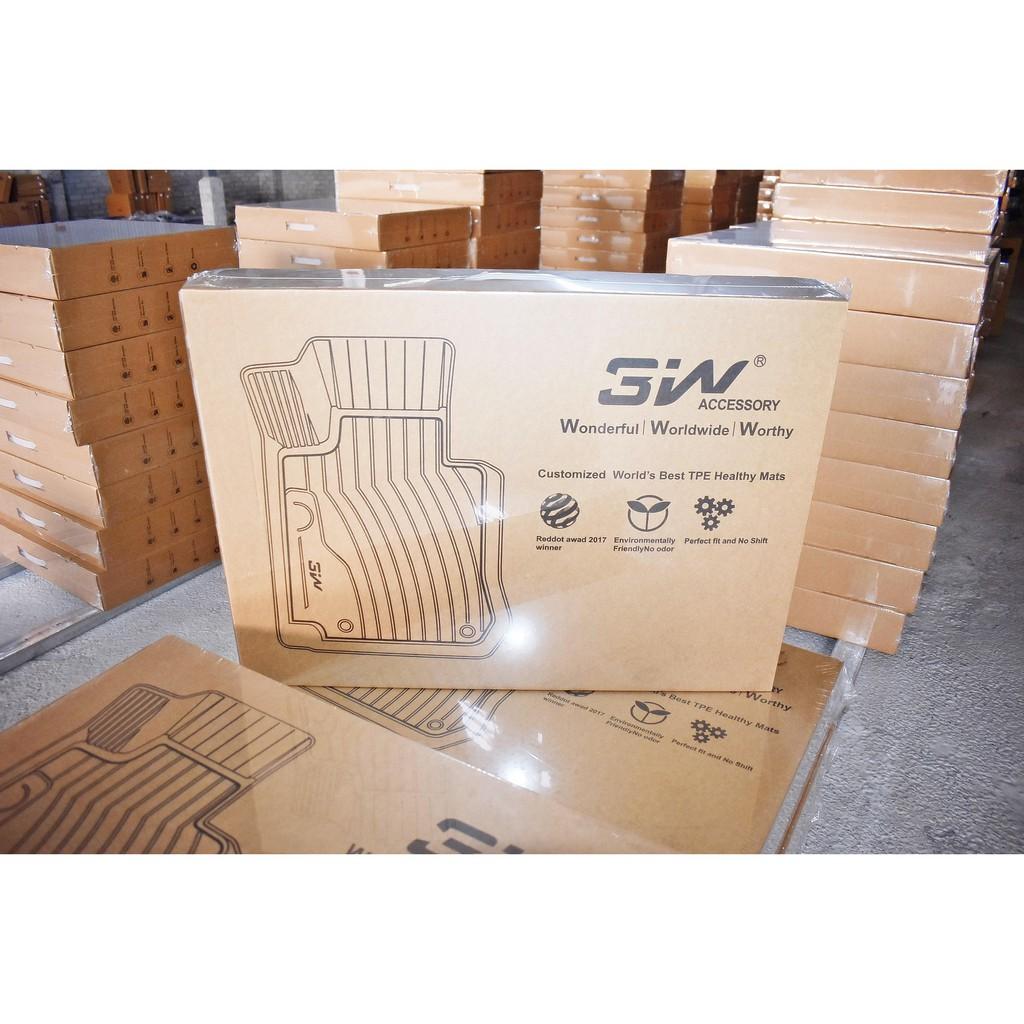 Thảm lót sàn VINFAST LUX SA 2019-đến nay Nhãn hiệu Macsim 3W chất liệu nhựa TPE đúc khuôn cao cấp - màu đen
