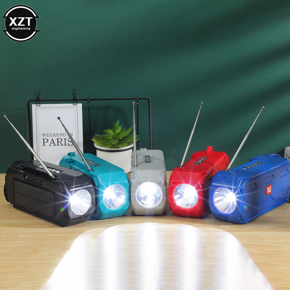 Người hỗ trợ loa tương thích GT280 Bluetooth Solar Sản lượng Solar Super Bass Subwofer Subwofer TWS Radio Radio có màu đèn pin: Màu xanh lá cây