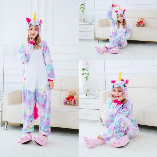 Bộ đồ thú Unicorn Sao Người lớn