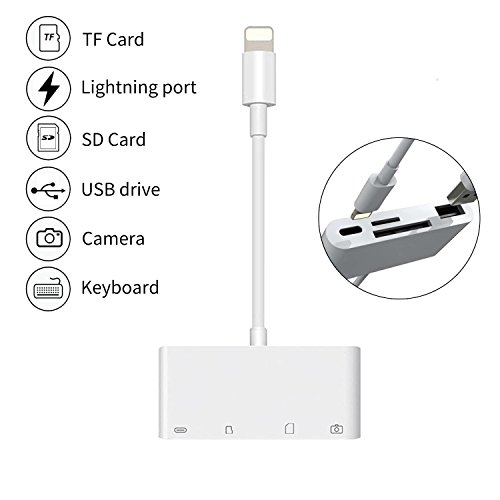 Đầu Đọc Thẻ Nhớ 4 Trong 1 Otg Cho Iphone