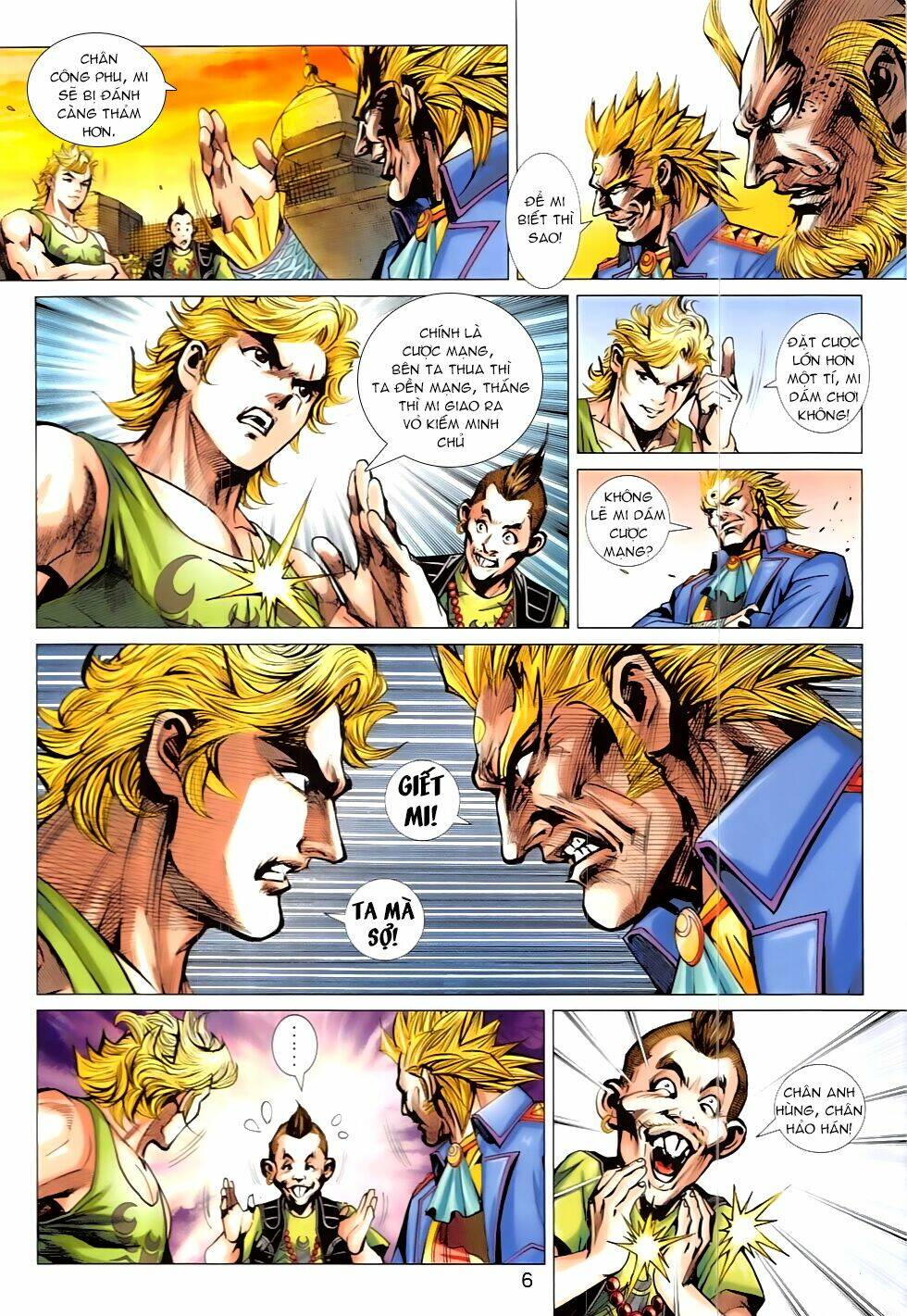 tân tác long hổ môn chapter 822 6