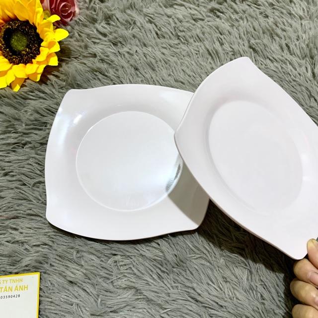 Đĩa vuông màu trắng DVC 07