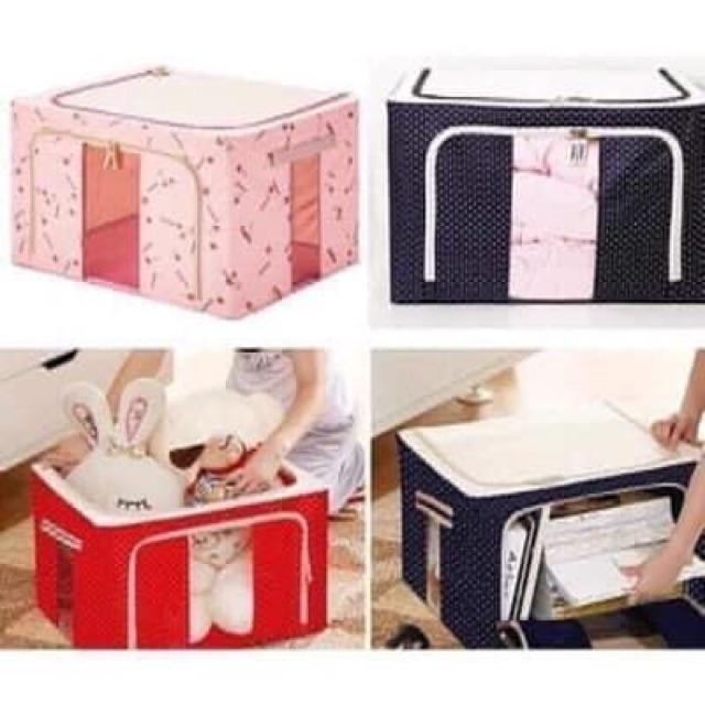 Túi đựng chăn màn có khung sắt siêu tiện dụng