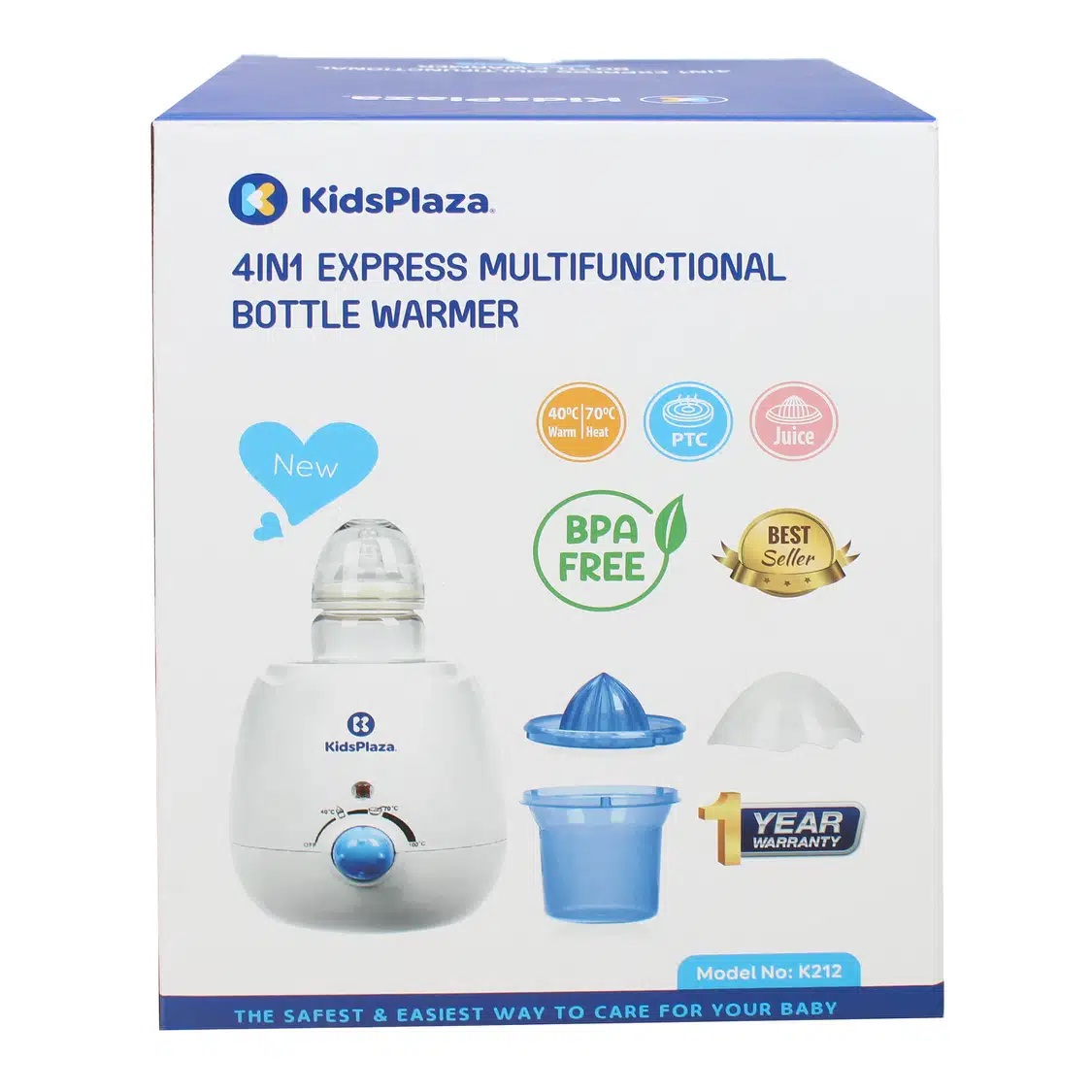 Máy hâm sữa 4 in1 KidsPlaza K212