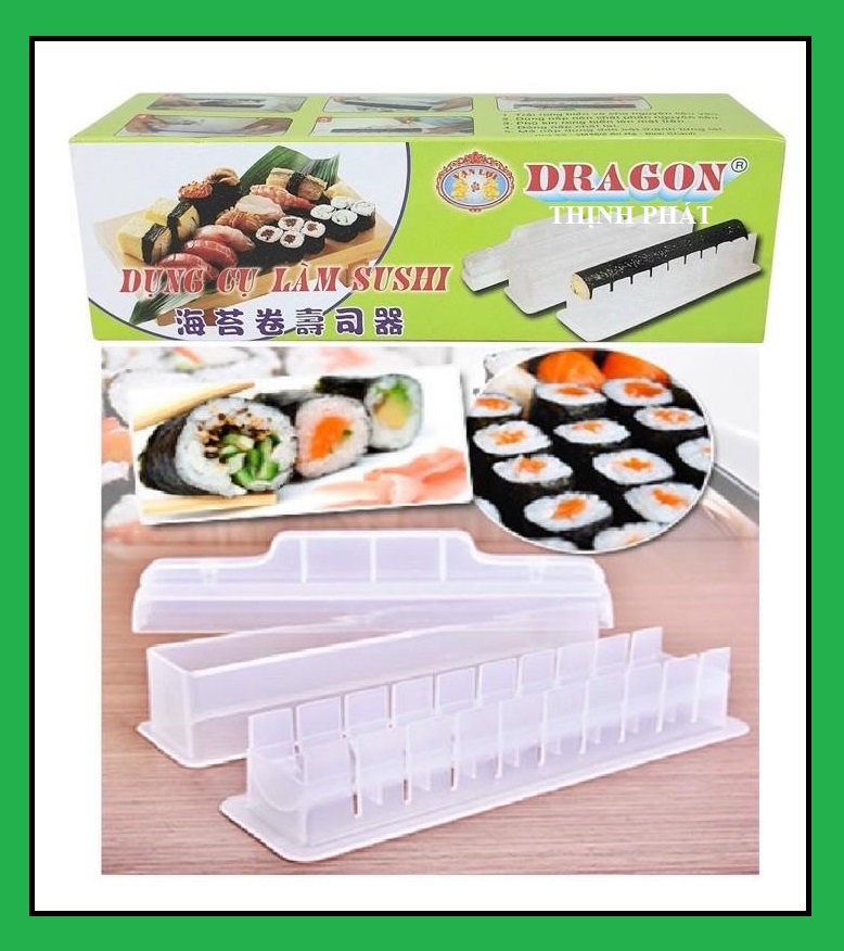 Khuôn , Dụng Cụ Làm Sushi Cơm Cuộn Tiện Lợi