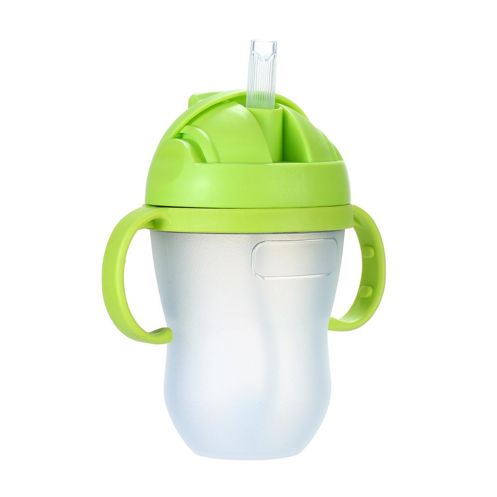 Bình nước em bé có ống hút chống rò rỉ, không mùi, không độc hại