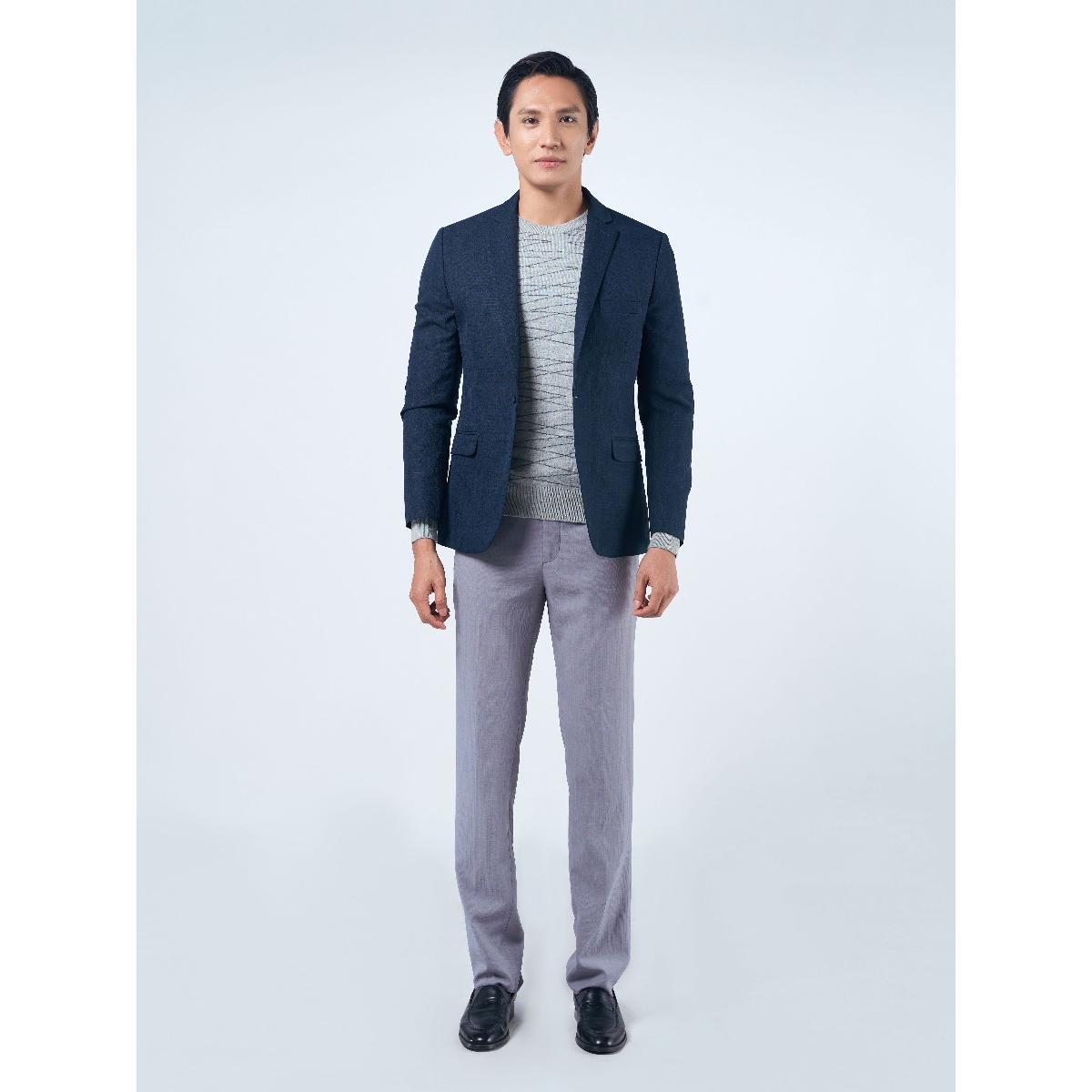 Áo Blazer OWEN nam công sở vải Namu cao cấp KHÔNG NHĂN dáng REGULAR mã BL220701