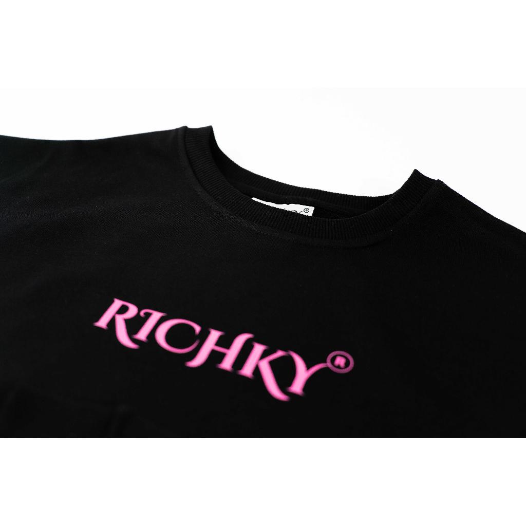 Áo Sweater Local Brand Unisex Richky BlackPink Sweater - RKS03