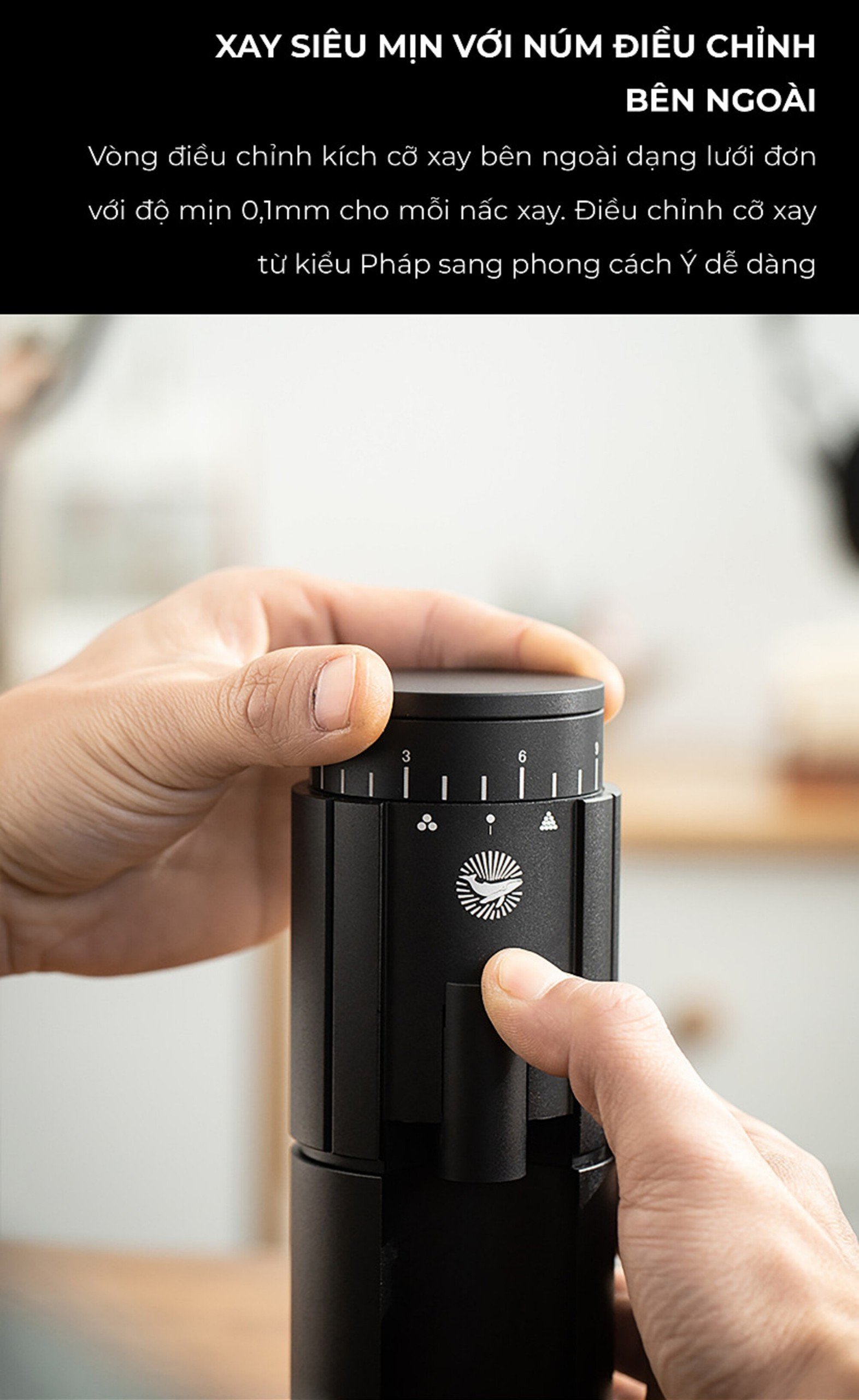 Máy xay cà phê G2 mini CAFE DE KONA