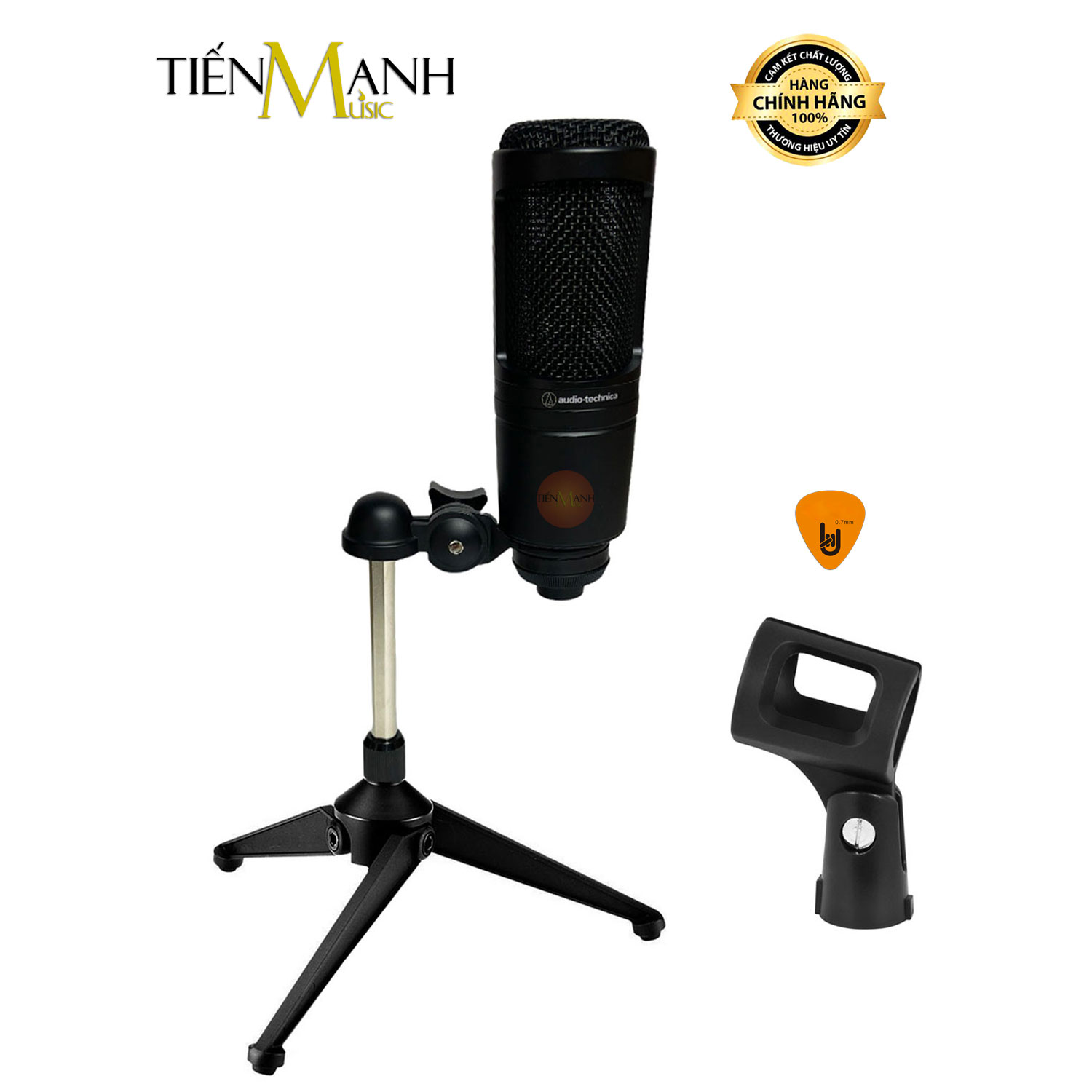 Chân Micro Để Bàn Takstar ST101 - Giá Đỡ Đế Kẹp Mic Stand Thu Âm LiveStream Microphone ST-101 Hàng Chính Hãng - Kèm Móng Gẩy DreamMaker