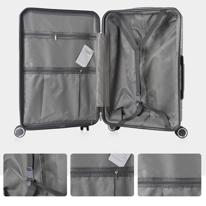 Vali Nhựa Dẻo PP Nicevilla Siêu Bền Size 20inch &amp; 24inch &amp; 28inch - Xanh Đen