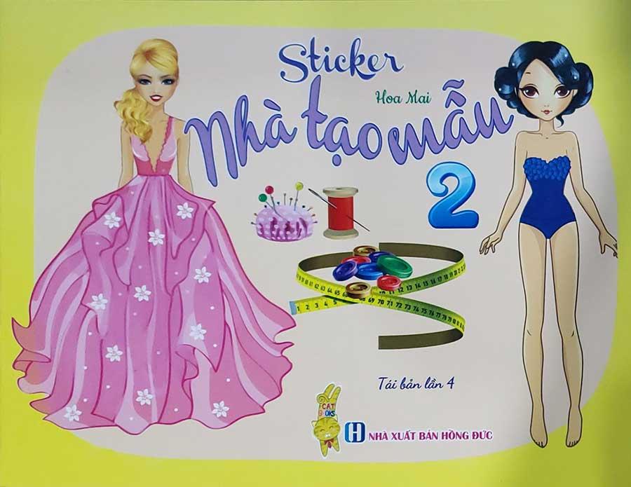 Sticker Nhà Tạo Mẫu 2 (Tái bản năm 2023)