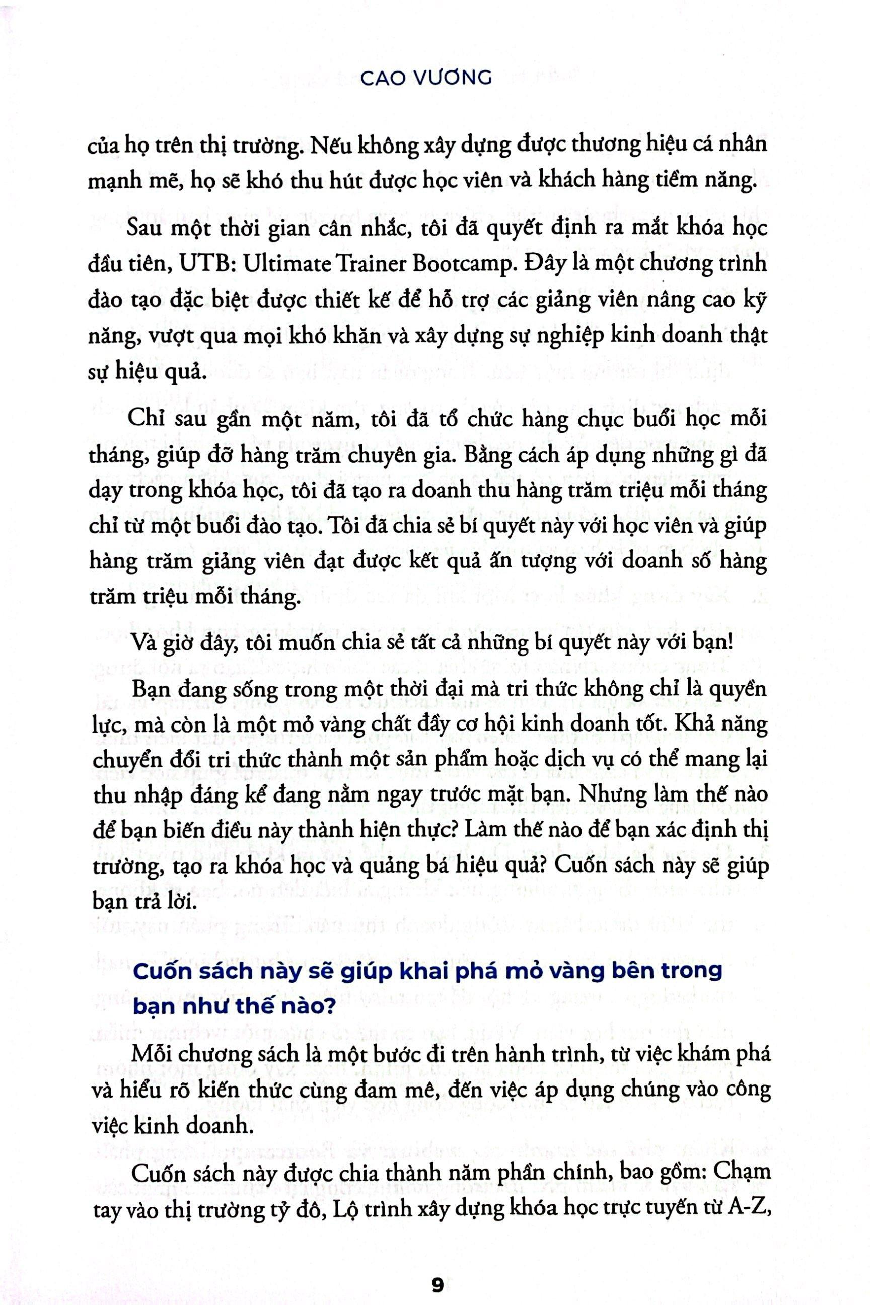 Biến Tri Thức Thành Mỏ Vàng
