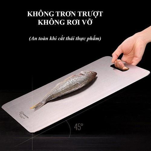 Thớt Inox 304 Kháng Khuẩn, An Toàn Khi Sử Dụng